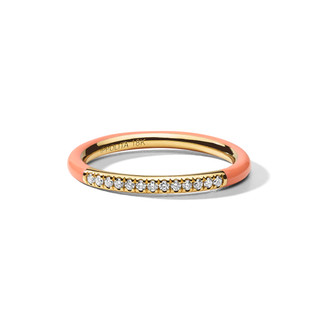 IPPOLITA Band Ring in 18K Gold with Diamonds