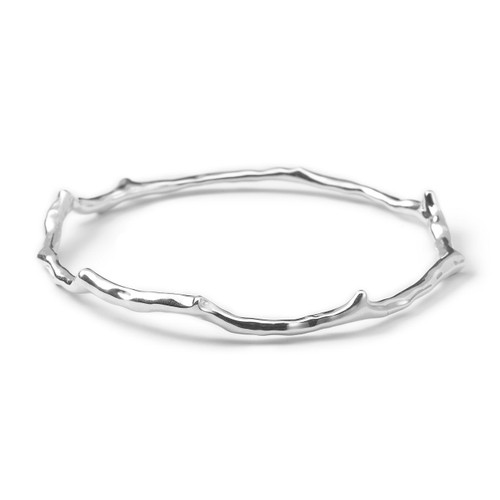 Branch Bangle in Sterling Silver SB1125