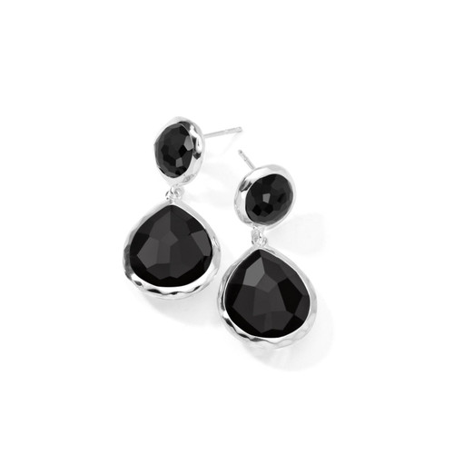 2-Stone Earrings in Sterling Silver SE114NX