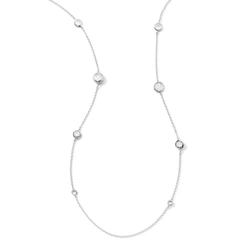 Station Necklace in Sterling Silver SN126CQ
