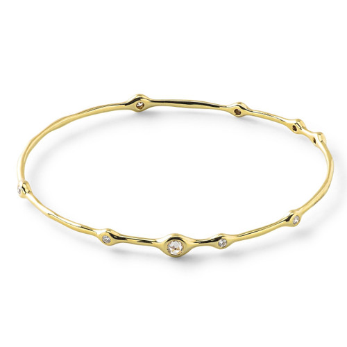 Superstar Bangle in 18K Gold with Diamonds GB105