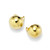 IPPOLITA Classico Medium Hammered Pinball Clip Stud Earrings in 18K Gold