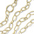 Long Scultura Link Necklace in 18K Gold GN1507