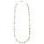 Confetti Multi Stone Necklace in 18K Gold GN616BKLSL