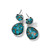 2-Stone Earrings in Sterling Silver SE114DFBZTQ