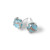 Single Stone Stud Earrings in Sterling Silver SE1503DFBZTQ