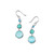 Lollitini 3-Stone Drop Earrings in Sterling Silver SE2107WATERFALL