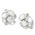 5-Stone Cluster Clip Earrings in Sterling Silver SE2348FLIRTCLIP