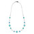 Lollitini Short Necklace in Sterling Silver SN1572X18WATERFA