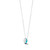 Carnevale Stone Necklace in Sterling Silver with Diamonds SN1750DFMDIATU