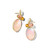 4-Stone Post Earrings in 18K Gold GE2265ROSA