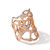 Drizzle Ring in 18K Rose Gold with Diamonds RGR322DIA