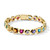 Caramella Rainbow Stone Bracelet in 18K Gold with Diamond GB1165RAINBOW