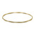 Squiggle Bangle in 18K Gold GB101A