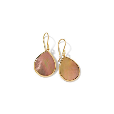 IPPOLITA Polished Rock Candy Small Stone Teardrop Earrings in