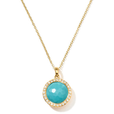 IPPOLITA Lollipop® Small Pendant Necklace in 18K Gold with Diamonds