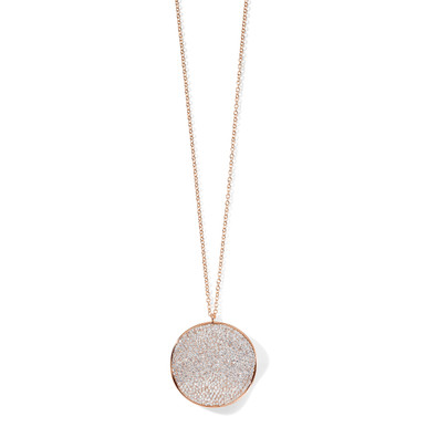 Buy SWAROVSKI Womens Rose Gold Plated Crystal Circle Necklace | Shoppers  Stop