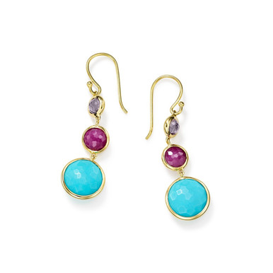 IPPOLITA Lollipop® Small Single Drop Earrings in 18K Gold