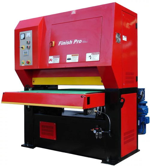 GMC Machinery Finish Pro 40” x 75” Metal Wide Belt Sander Deburring & Finishing Machine FP-4075