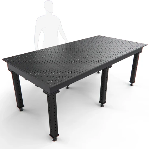 Buildpro MAX Welding Table 8' x 4' (96" x 48") Table, 5/8" System TMA59648F