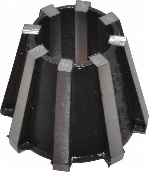 Tapmatic #0 to 1/4" Tap, 4.5 to 6.5mm Collet Capacity, Rubber Hand Tap Collet