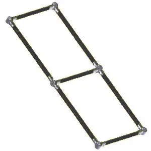 BuildPro Leg Brace Assembly for 8' x 4' MAX Tables (TMLB96)