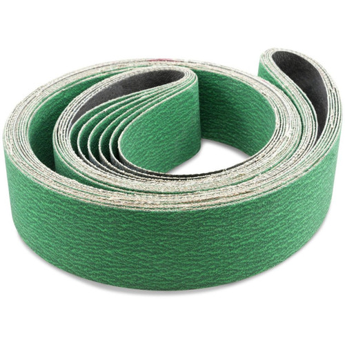 2 X 60 INCH PREMIUM ZIRCONIA SANDING BELTS, 6 PACK