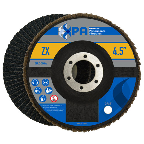 Sanding Discs - Flap Disc - Zirconia - Extreme Performance Abrasives