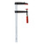 Tradesmen bar clamp, 24 in. opening 4-1/2 in. throat, rail size 1-9/64 in. X 23/64 in. - Nominal clamping force 1100 lbs