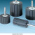 Dynabrade 1-1/2" (38 mm) Dia. x 2" (51 mm) W Slotted Wheel