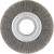 6" x .014" x 2" Crimped Wire Wheel Brush (Steel) | Lessmann 344172