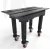 BuildPro 2' x 4' Slotted Welding Table, Standard Finish, Adjustable Heavy-Duty Legs with Casters, Table Surface Height 33.3" - 43.3" (TMRC52246)
