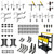 Buildpro TMK930 30-pc Automation Fixturing Kit, Fit 5/8 Holes