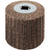 4 x 2 x 3/4 In. Quad-Keyway Interleaf Flap Wheel Drum / Roll | 60 Grit Aluminum Oxide | Metabo 623526000