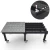 BuildPro 8' x 4' MAX Welding Table, Nitrided Finish, Adjustable Heavy-Duty Legs with Casters, Table Surface Height 33.3" - 43.3" (TMQRC59648F)