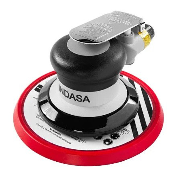 Indasa 6" DA Sander, Non-Vacuum with 3/32" 2.5mm Orbit 6-32DASAND