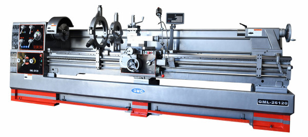 GMC Machinery 26” x 120” 440V Heavy Duty Precision Gap Bed Lathe GML-26120