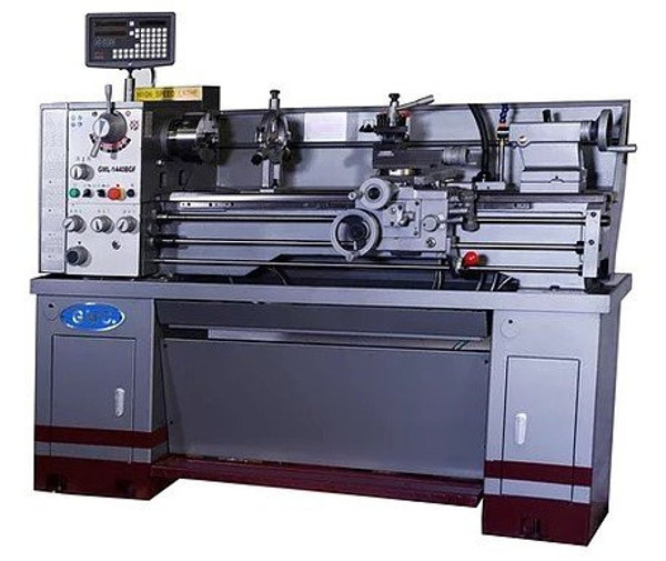 GMC Machinery 14” x 40” Single Phase High Speed Precision Gap Bed Tool Room Engine Lathe GML-1440BGF-1