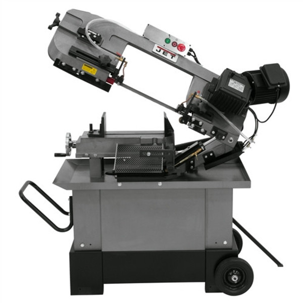 Jet 413452 HVBS-710G, 7" x 10-1/2" Mitering Horizontal/Vertical Geared Head Bandsaw