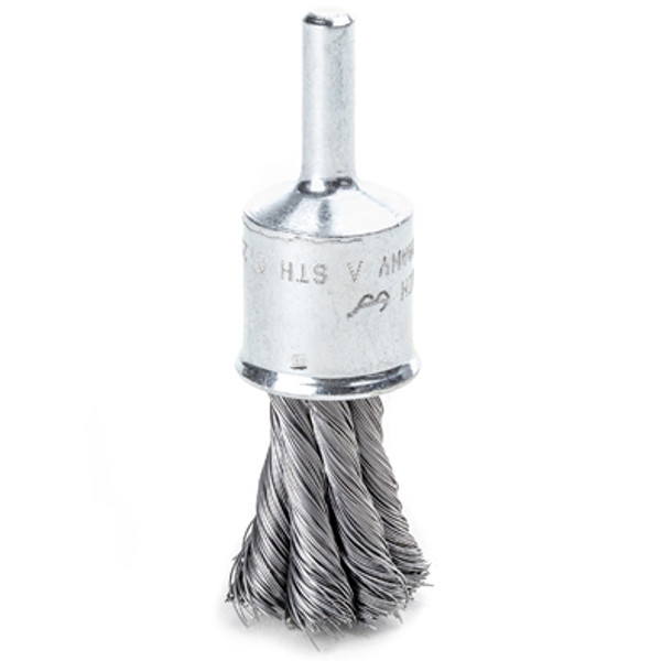 3/4" x 0.02 x 1/4" End Brush Knot Type (Steel)