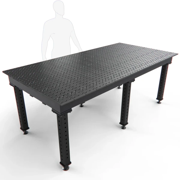 Buildpro MAX Welding Table 8' x 4' (96" x 48") Table, 5/8" System TMA59648F