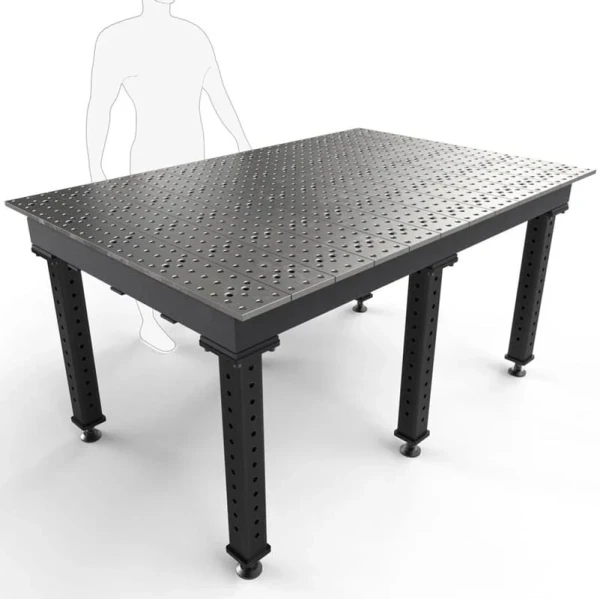 BUILDPRO MAX Fixed-Leg Welding Table 6' x 4' (Nitrided) TMQA57248F