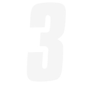 FACTORY 6" WH #3 PK/3 FX