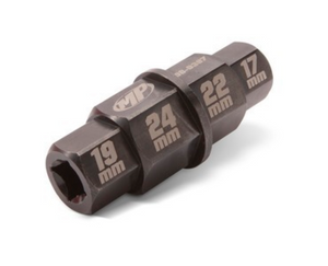 Hex Axle Tool 17,19,22,24 mm, Chromoly