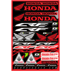 DECAL SHEET HONDA
