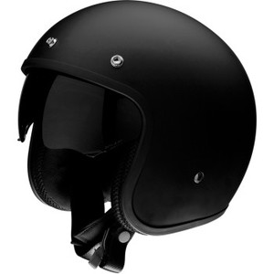 HELMET SATURNSV FLTBLK LG