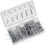 HAIR PIN ASSORTMNT 150 PC