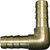 BRASS 90, 3/8"(9.5MM).