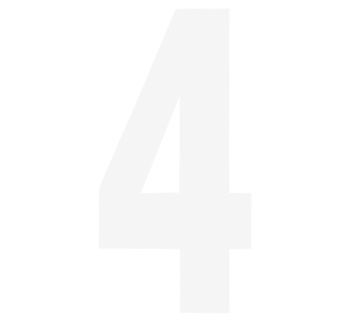 STD 6" WH #4 PK/3 FX