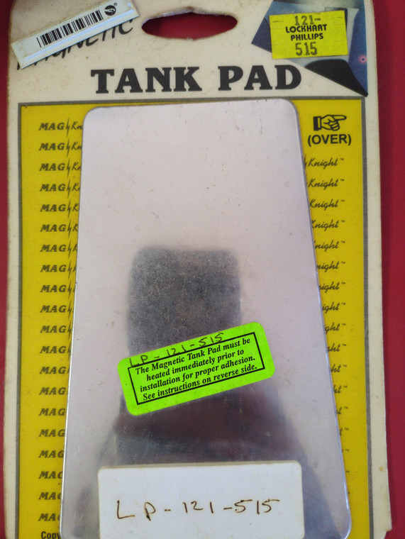 MAGNETIC TANK PAD CHROME